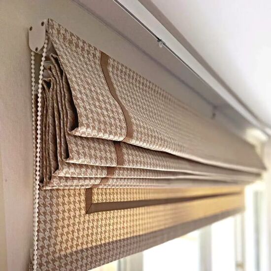 Римские шторы для кабинета