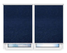 Рулонные шторы Мини Шелк-синий цена. Купить в «Мастерская Жалюзи»