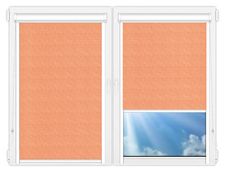 Кассетные рулонные шторы UNI Тэффи-розовый цена. Купить в «Мастерская Жалюзи»
