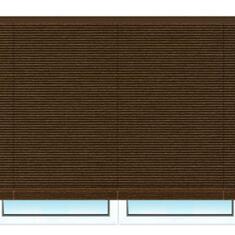 Деревянные горизонтальные жалюзи 25 мм 41 какао