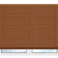 Деревянные горизонтальные жалюзи 50 мм - 34 миндаль