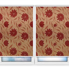 Рулонные шторы Мини Далия-красный