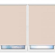 Рулонные шторы Мини Металлик-персиковый