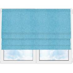 Римские шторы Шале бирюза XL